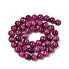 Natural Tiger Eye Beads X1-G-B133-A02-8MM-05-3