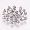 Brass Spacer Beads KK-G312-01P-5mm-P-1