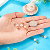 6Pcs 3 Colors Natural Cultured Freshwater Pearl Stud Earrings EJEW-TAC00027-6