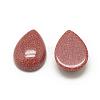 Synthetic Goldstone Cabochons G-R417-10x14-47-2
