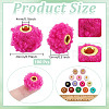 100Pcs Cloth European Beads FIND-GA0006-73-2