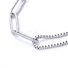 304 Stainless Steel Chain Necklaces NJEW-JN02767-2