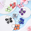 Plastic Keychain KEYC-YW00159-01-4