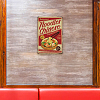 Vintage Metal Tin Sign AJEW-WH0436-093-6