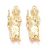 Brass Pendants KK-T077-62G-1
