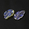 Dyed & Heated Glass Pendants X1-GLAA-B009-06H-3