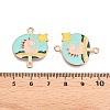 Alloy Enamel Pendants PALLOY-N176-29C-RS-3