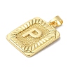 Rack Plating Brass Pendants KK-B092-42G-P-2