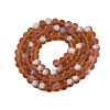 Transparent Glass Beads Strands EGLA-A044-T6mm-MB04-3
