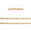 Ion Plating(IP) 304 Stainless Steel Flower Link Chains STAS-B041-08G-2