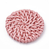 Handmade Spray Painted Reed Cane/Rattan Woven Beads LS-WOVE-N007-02D-3