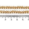 Electroplate Transparent Glass Beads Strands LS-EGLA-A035-T4mm-A17-4