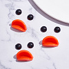 GOMAKERER 20Pcs Plastic Doll Duck Craft Mouth & 40Pcs Craft Eyes Cabochons FIND-GO0001-17-6