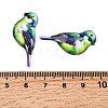 2Pcs Transparent Epoxy Resin Pendants RESI-A044-03A-3