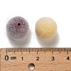 Flocky Opaque Acrylic Beads OACR-I026-01D-3