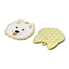 Alloy Enamel Pendants FIND-I064-04G-03-2