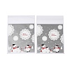 Christmas Theme Plastic Bakeware Bag OPP-Q004-04D-1