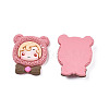 Opaque Resin Cabochons CRES-N021-106-2