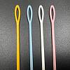 90Pcs Plastic Sewing Needles PW-WGA98C9-01-3