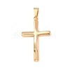 304 Stainless Steel Pendants STAS-P421-08G-1
