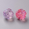 Transparent Acrylic Beads TACR-S154-31C-2