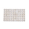 504Pcs Electroplated Glass Beads EGLA-N006-064-4
