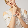 6Pcs 2 Colors Brass Bangle Makings FIND-GO0002-78-5