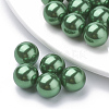 Eco-Friendly Plastic Imitation Pearl Beads MACR-S277-12mm-C-2