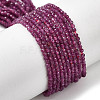 Natural Ruby Beads Strands G-K366-C09-2mm-2