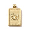 304 Stainless Steel Pendants STAS-L022-306G-02-1
