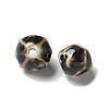 Vintage Porcelain Pumpkin Beads PORC-L080-A-3