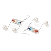 Brass Dangle Earrings EJEW-TA00803-4
