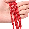 Synthetic Turquoise Beads Strands TURQ-G110-4x2mm-01-4