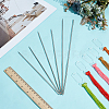 6Pcs 3 Styles Sewing Steel Needles FIND-WR0012-51-4