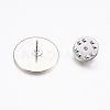 Brass Lapel Pin Backs KK-TA0007-18-3