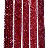 Electroplate Opaque Solid Color Glass Beads Strands EGLA-A044-P4mm-L02-2