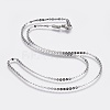 304 Stainless Steel Chains Necklaces NJEW-L167-10-P-2