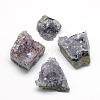 Natural Druzy Amethyst Beads G-R435-41-1