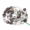 Natural Green Lodolite Quartz/Garden Quartz Beads Strands G-S331-8x10-006-2