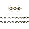 Brass Rolo Chains X-CHC-S008-002E-AB-1