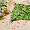 48Pcs 6 Colors Iron Knittings Tool DIY-UN0007-63-2