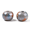 Handmade Porcelain European Beads OPDL-Q099-2-3