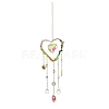 Metal Hanging Suncatchers HJEW-P018-D02-1