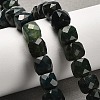 Natural Moss Agate Beads Strands G-H078-C30-01-2