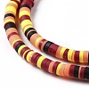Handmade Polymer Clay Beads Strands CLAY-R089-3mm-015-4