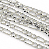 304 Stainless Steel Figaro Chain Necklaces NJEW-Q285-12-2