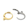 40Pcs 2 Colors 304 Stainless Steel Leverback Earring Findings STAS-FS0001-24-4