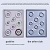 8 Sizes Plastic Rectangle Bracelet Design Board TOOL-D052-02-3