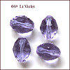 Imitation Austrian Crystal Beads SWAR-F071-9x6mm-04-1