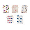Polycotton(Polyester Cotton) Packing Pouches Drawstring Bags ABAG-S003-02-M-1